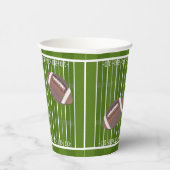 Amerikaanse Football Birthday Party Papieren Bekers (Rechts)