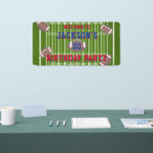 Amerikaanse Football Birthday Party Spandoek (Beurs)