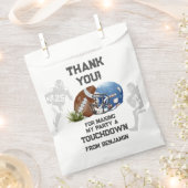 Amerikaanse Football Boy Verjaardagsfeest Bedankzakje (Geknipt)