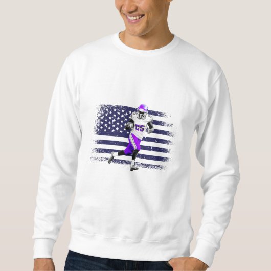 Amerikaanse Football Fan Jersey Shirt Verenigde St (Voorkant)
