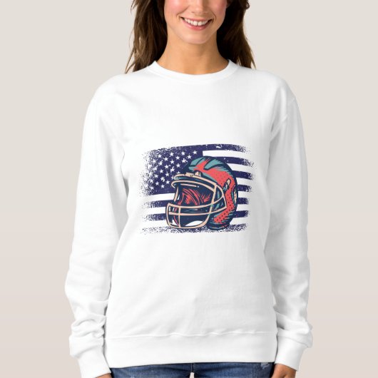 Amerikaanse Football Fan Jersey Shirt Verenigde St (Voorkant)