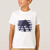 Amerikaanse Football Fan Jersey Shirt Verenigde St (Voorkant)