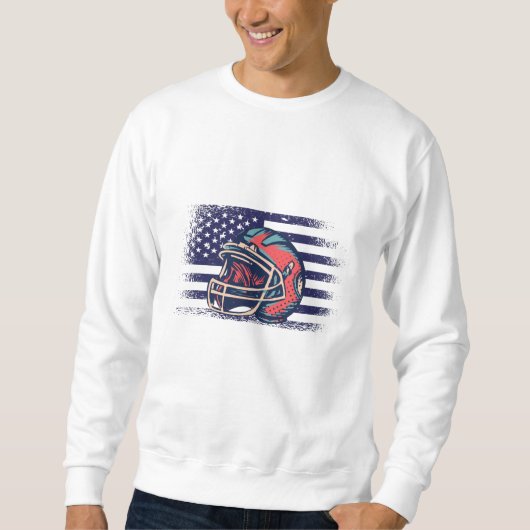 Amerikaanse Football Fan Jersey Shirt Verenigde St (Voorkant)