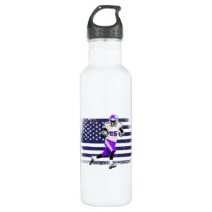 Amerikaanse Football Fan Jersey Shirt Verenigde St Waterfles
