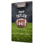 Amerikaanse Football Field Coach Klembord (Links)