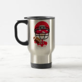 Amerikaanse Football Gnomen Travel Mug Reisbeker (Links)