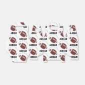Amerikaanse Football Gridiron Ball Birthday Name Bedankdoosjes (Uitgevouwen)