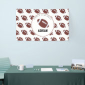 Amerikaanse Football Gridiron Ball Birthday Party Spandoek (Beurs)