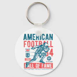 Amerikaanse Football Hall of Fame Sleutelhanger