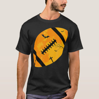 Amerikaanse Football Halloween Costume Gift Moon B T-shirt
