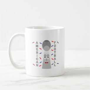 Amerikaanse football kampioenen trofee koffiemok