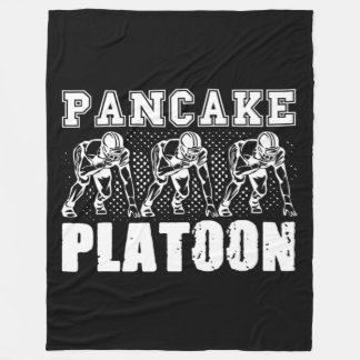 Amerikaanse Football Lineman Pancake Platoon Playe Fleece Deken