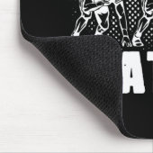 Amerikaanse Football Lineman Pancake Platoon Playe Muismat (Hoek)