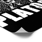 Amerikaanse Football Lineman Pancake Platoon Playe Poster (Hoek)