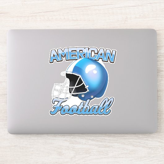 Amerikaanse Football logo Sticker (Computer)