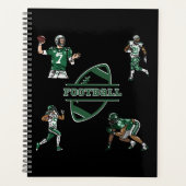 Amerikaanse Football Lover Calendar Planner (Voorkant)