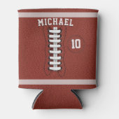 Amerikaanse Football naam Birthday Party Koelbox Blikjeskoeler (Voorkant)