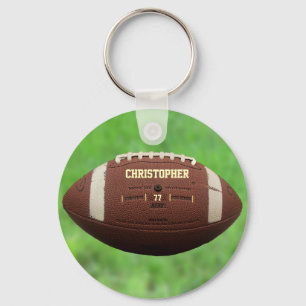 Amerikaanse Football of Rugby Ball Sleutelhanger