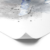 AMERIKAANSE FOOTBALL PLAYER 1 - Poster (Hoek)