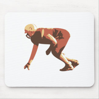 amerikaanse football player muismat
