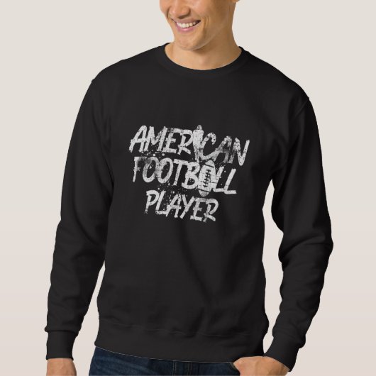 Amerikaanse Football Player Rugby Trui (Voorkant)