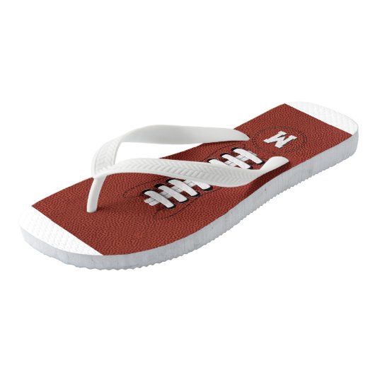 Amerikaanse Football Player SportTeenslippers Teenslippers (Schuin)