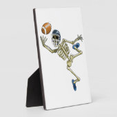 Amerikaanse Football Skeleton Halloween Mannen Boy Fotoplaat (Zijkant)