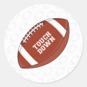 Amerikaanse Football Sticker Sheet
