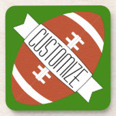 -Amerikaanse Football Team Name Onderzetters (Voorkant)