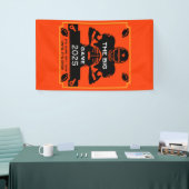 Amerikaanse Football TV Watch Party Spandoek (Beurs)