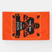 Amerikaanse Football TV Watch Party Spandoek (Horizontaal)