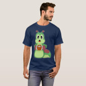 Amerikaanse Football van Caterpillar T-shirt (Voorkant volledig)