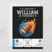 Amerikaanse Football Verjaardag Atleet Verjaardag Kaart (Voorkant)