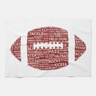 Amerikaanse footballgiften theedoek