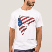 Amerikaanse forel t-shirt (Voorkant)