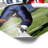 Amerikaanse foto's Football Foto Afdruk (Hoek)