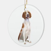 Amerikaanse Foxhound (A) Keramisch Ornament (Links)