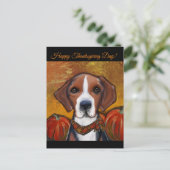 Amerikaanse Foxhound  Briefkaart (Staand voorkant)