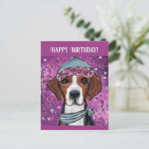 Amerikaanse Foxhound  Briefkaart