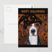 Amerikaanse Foxhound Briefkaart (Voorkant / Achterkant)