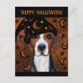 Amerikaanse Foxhound Briefkaart (Voorkant)