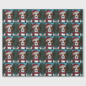 Amerikaanse Foxhound Cadeaupapier (Vlak)