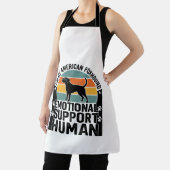 Amerikaanse Foxhound Emotionele Ondersteuning Mens Schort (Insitu)