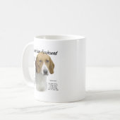 Amerikaanse foxhound geschiedenis, alles over foxh koffiemok (Voorkant links)