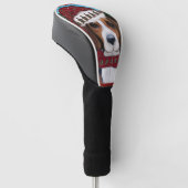 Amerikaanse Foxhound  Golfheadcover (Schuin)