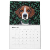 Amerikaanse Foxhound Kalender (Mar 2027)