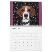 Amerikaanse Foxhound Kalender (Jan 2027)