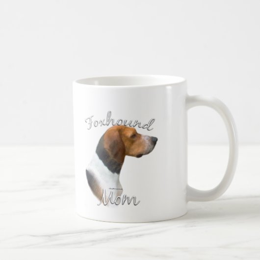 Amerikaanse foxhound mam 2 koffiemok (Rechts)
