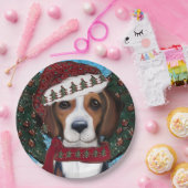 Amerikaanse Foxhound  Papieren Bordje (Feest)