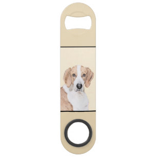 Amerikaanse Foxhound-schilderij - Mooie originele Speed Flessenopener